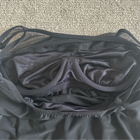 MIRACLESUIT Illusionists Mirage Underwire‎ Tankini Top Size US 8 - Picture 4 of 6